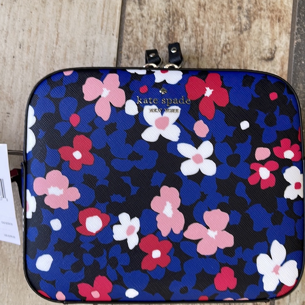 🎉2xHP🎉NWT🛍Kate Spade Newbury Lane Bouquet Cammie Bag ♠️ - Picture 4 of 9